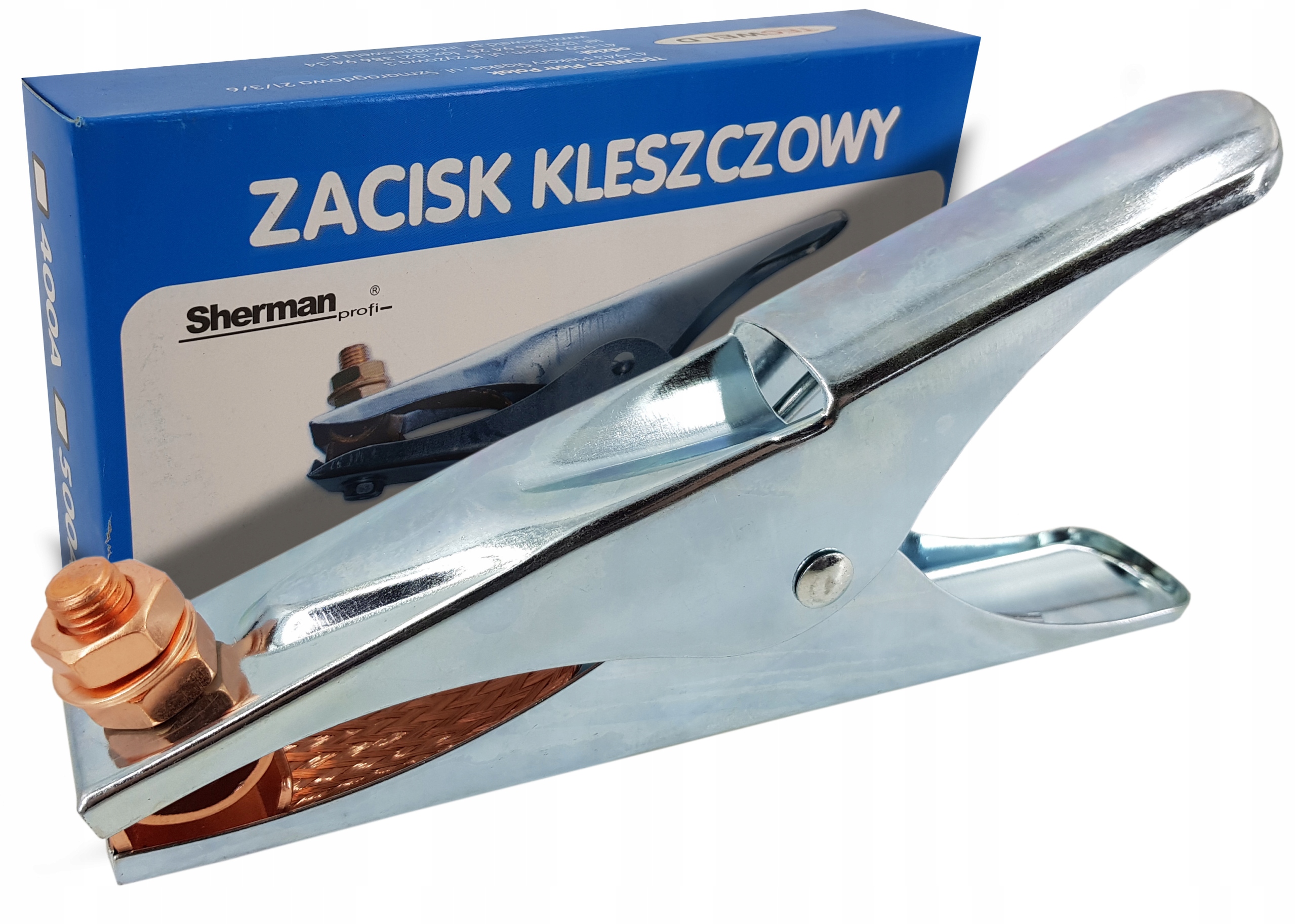 

Sherman 400A Zacisk biegunowy masowy spawarki