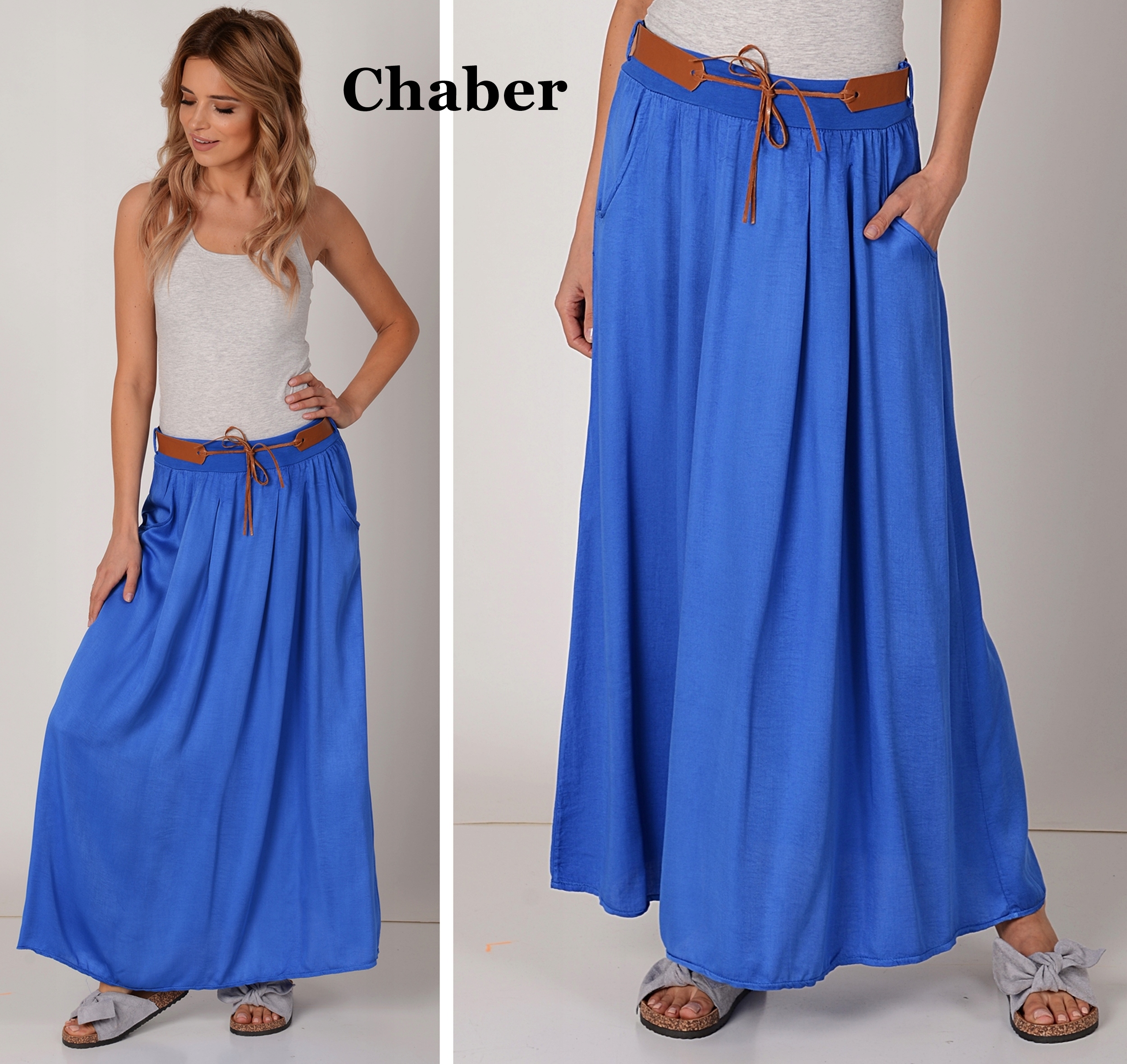 ZWIEWNA DŁUGA SPÓDNICA MAXI DO KOSTEK BOHO ! S,M,L Wzór dominujący inny wzór