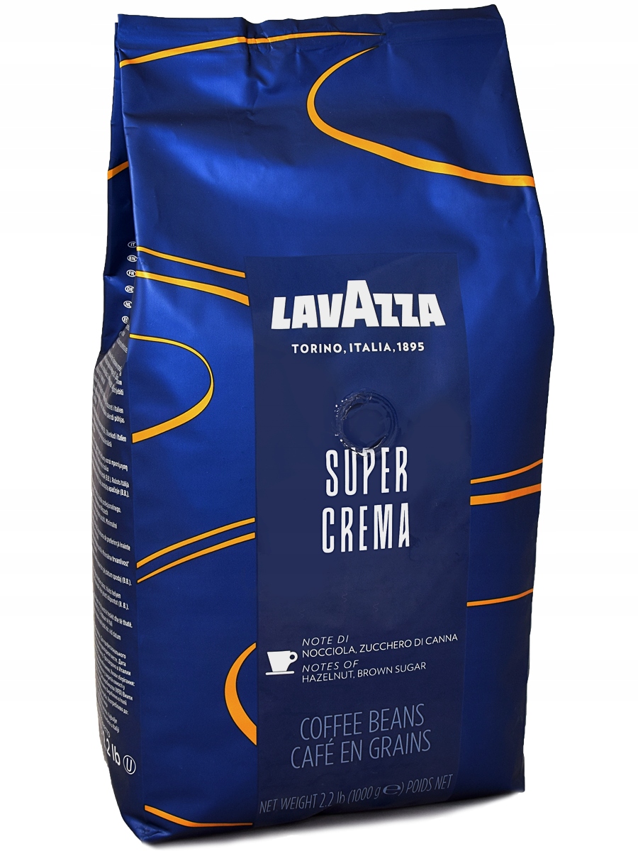 Кофе в зернах lavazza super crema 1kg оригинал в Украине купить из