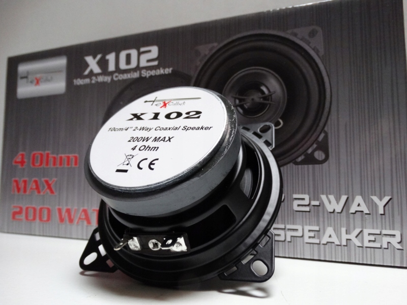EXCALIBUR X102 GŁOŚNIKI 10 CM 200WATÓW SUPER CENA Kod producenta Hertz DCX 100.3 SET