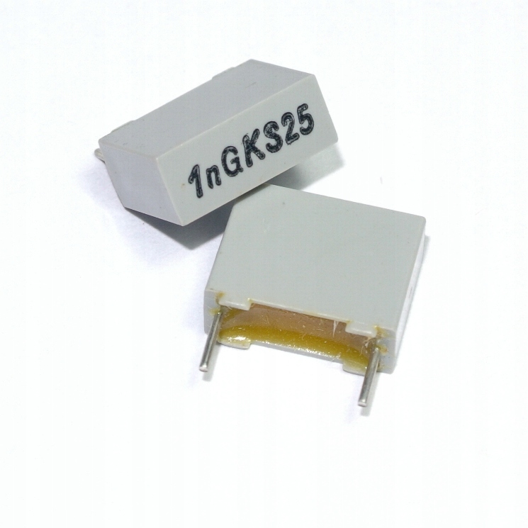 1nF 2% 25V 10mm KS Kondensator ___ [4szt]