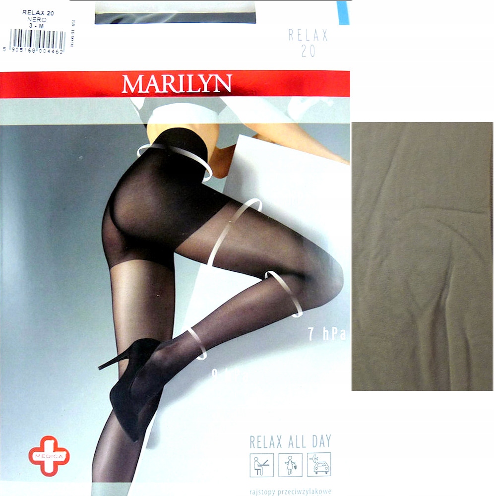

Marilyn Relax 20 R4 rajstopy antilope przeciwżylak