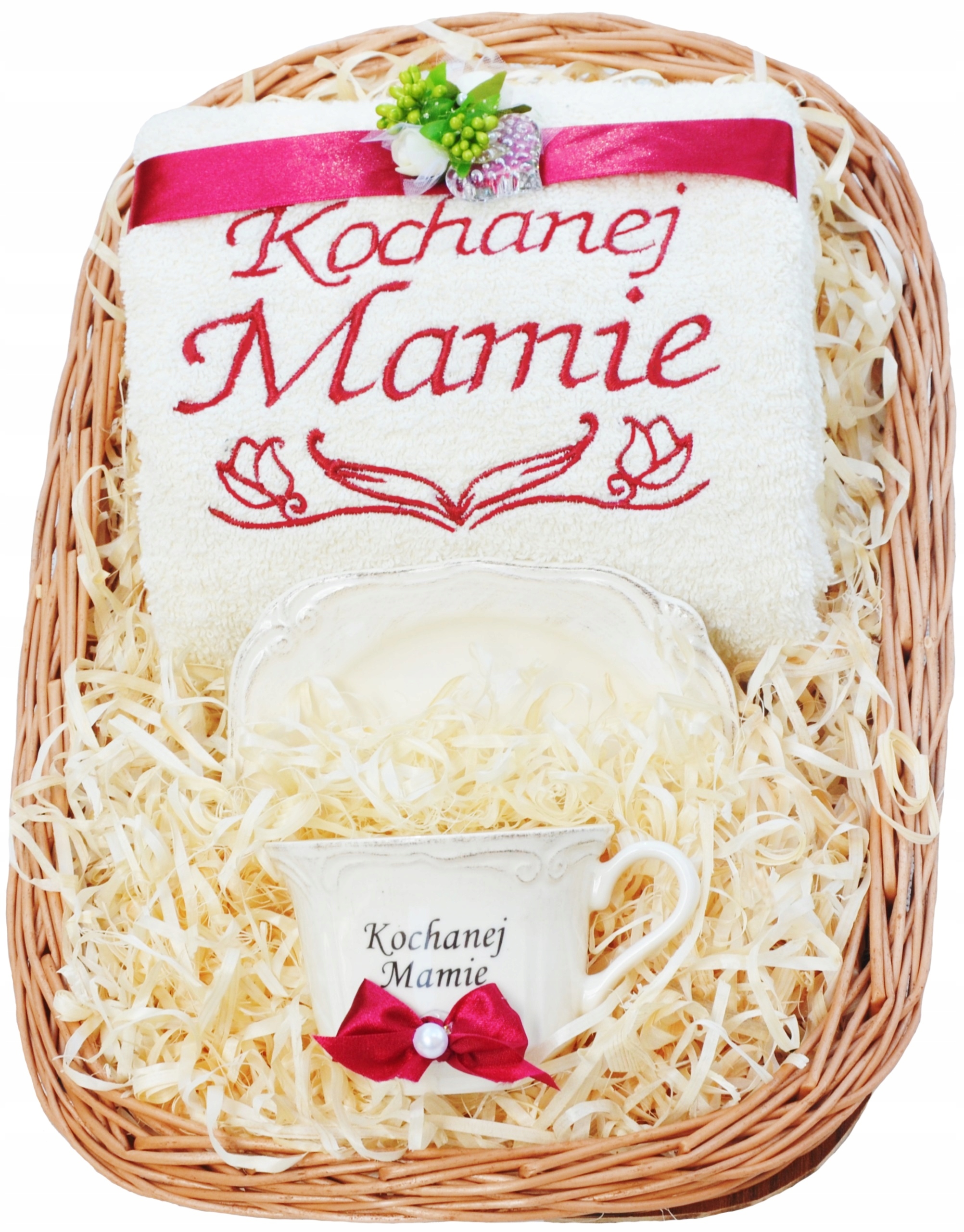 Duży Kąpielowy Ręcznik na Dzień Mamy