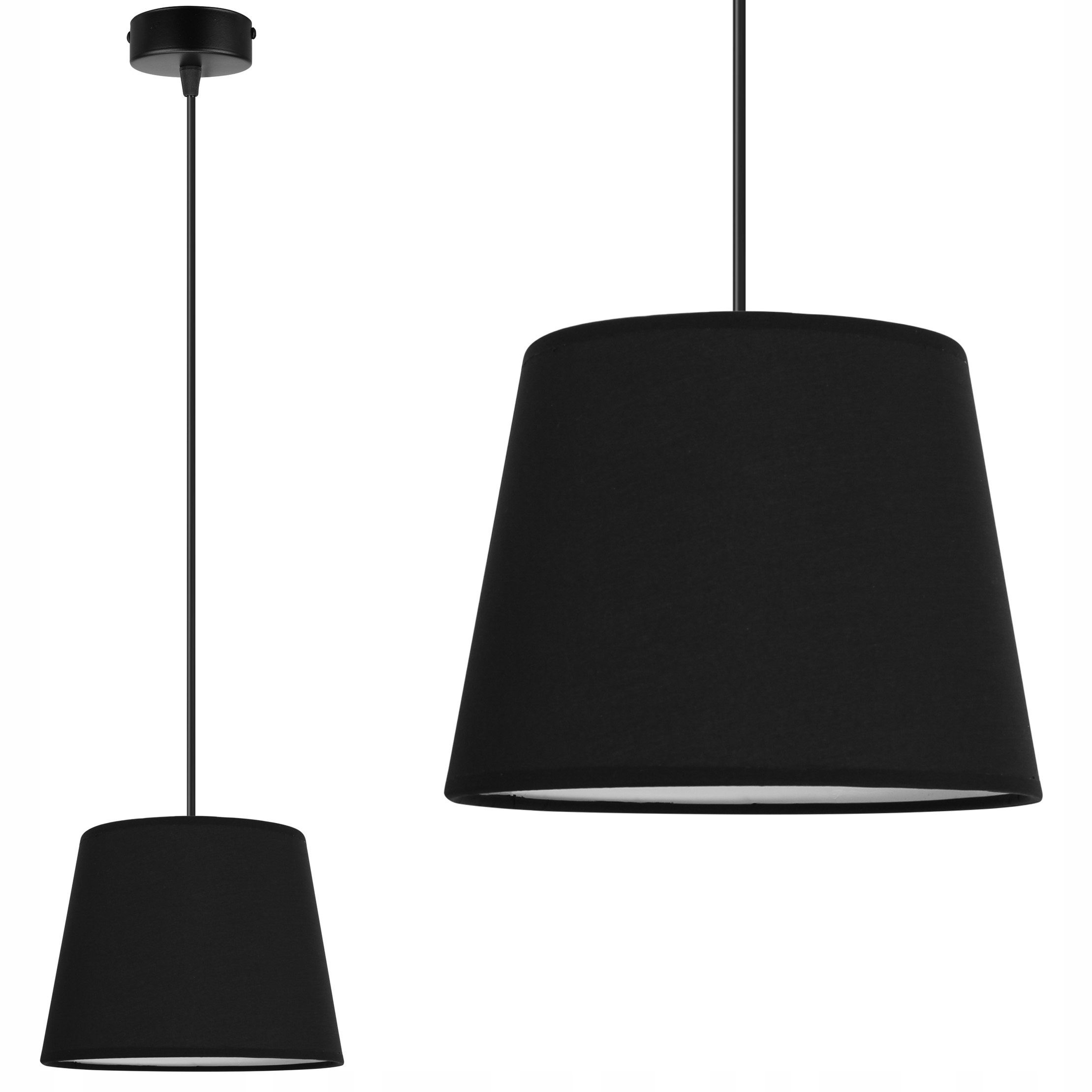 

Lampa Wisząca Sufitowa Żyrandol Abażur Nowoczesna