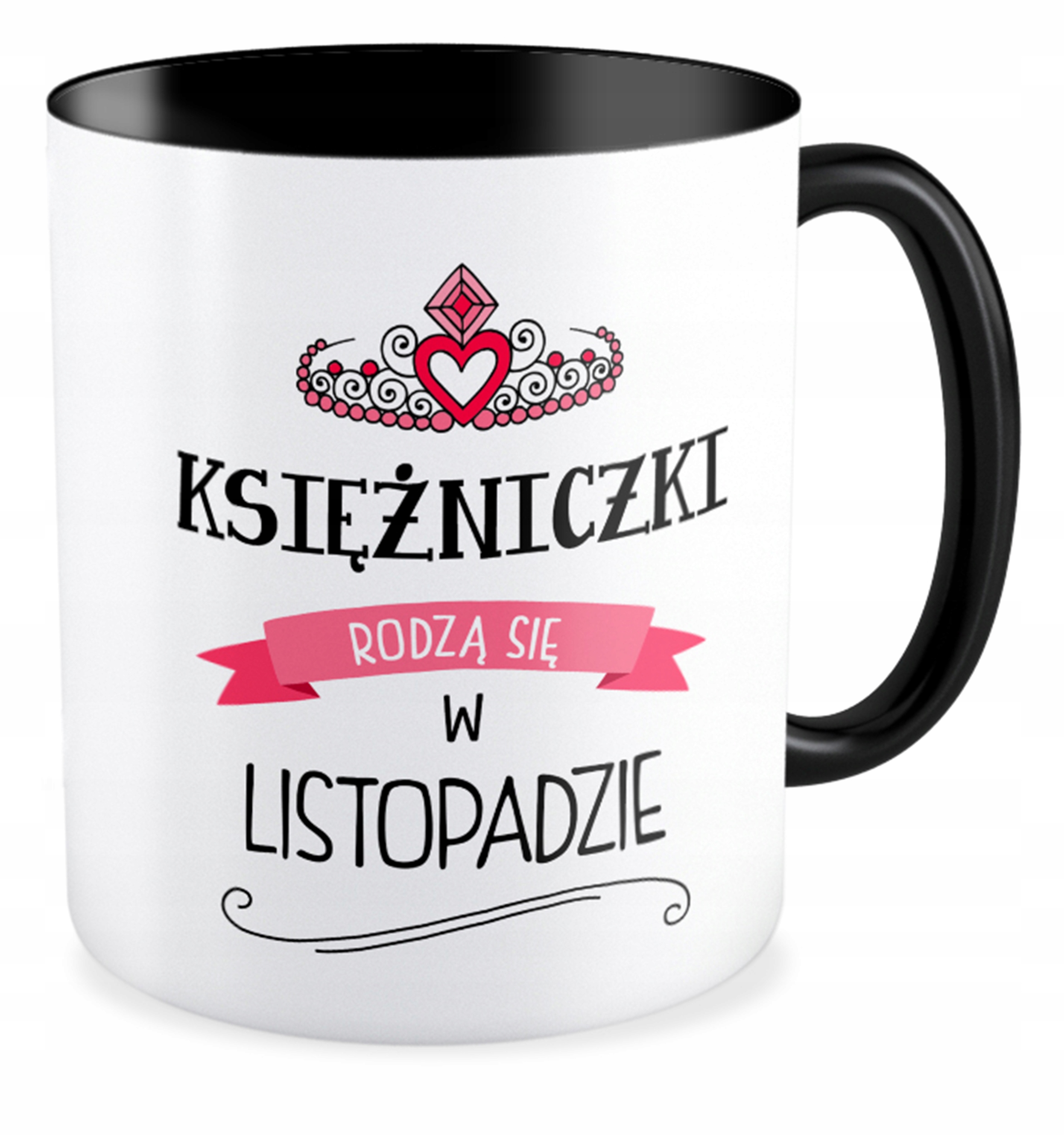 

Kubek czarny ur. Księżniczki Królowe Legendy