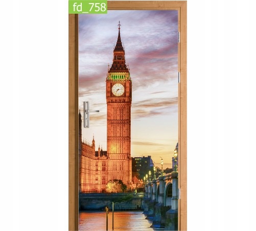 

Fototapeta Naklejka na drzwi Big Ben Zachód
