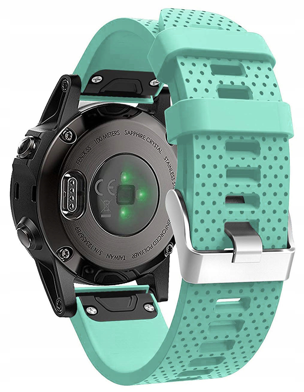 

Miętowy Silikonowy Pasek Garmin Fenix 7S (20mm)