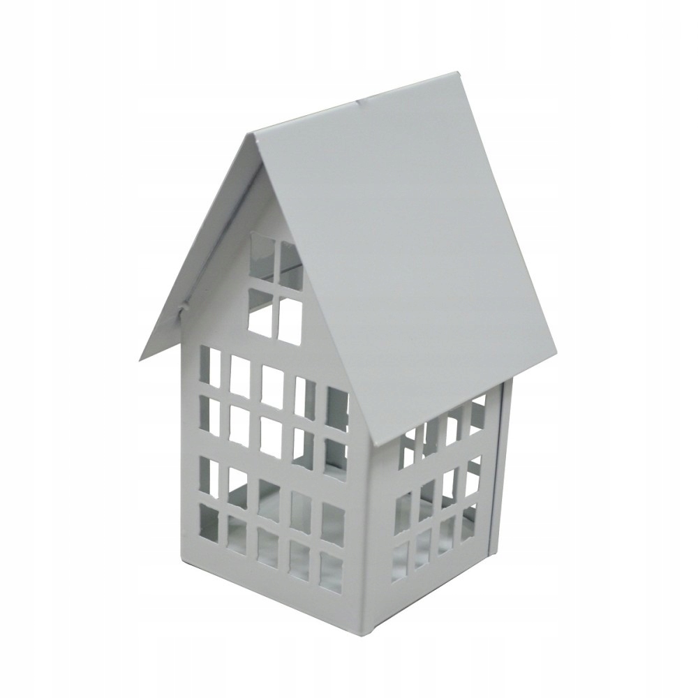 LATARENKA METALOWA NA ŚWIECE LAMPION ŚWIECZNIK Marka inna