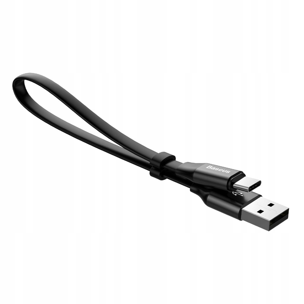 KABEL BASEUS KRÓTKI 23cm USB USB-C TYP-C PRZEWÓD 3A QC 3.0 ANDROID AUTO Stan opakowania oryginalne