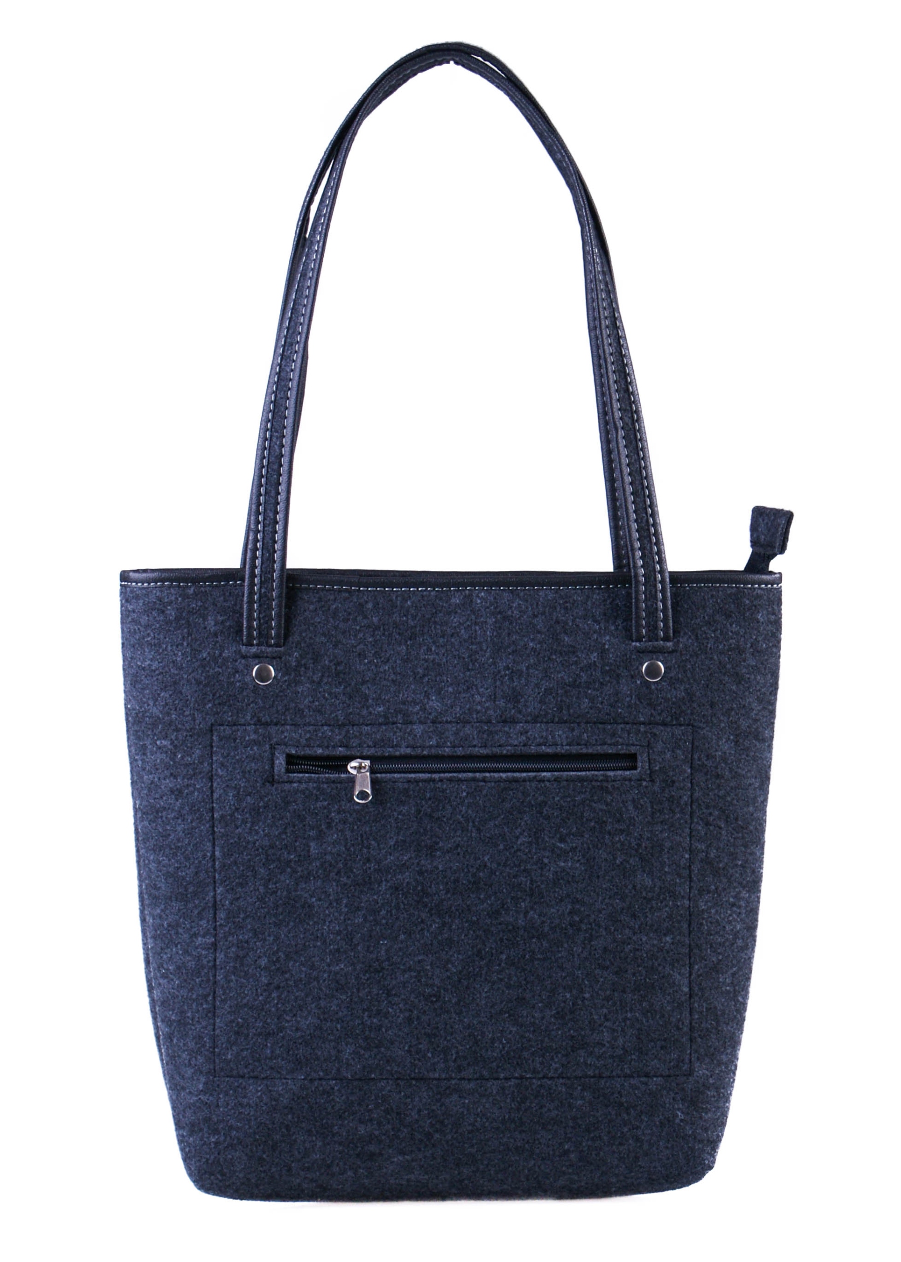 TORBA FILCOWA CIEMNOSZARA FOLKOWA SŁOWIAŃSKA MODA Marka inna