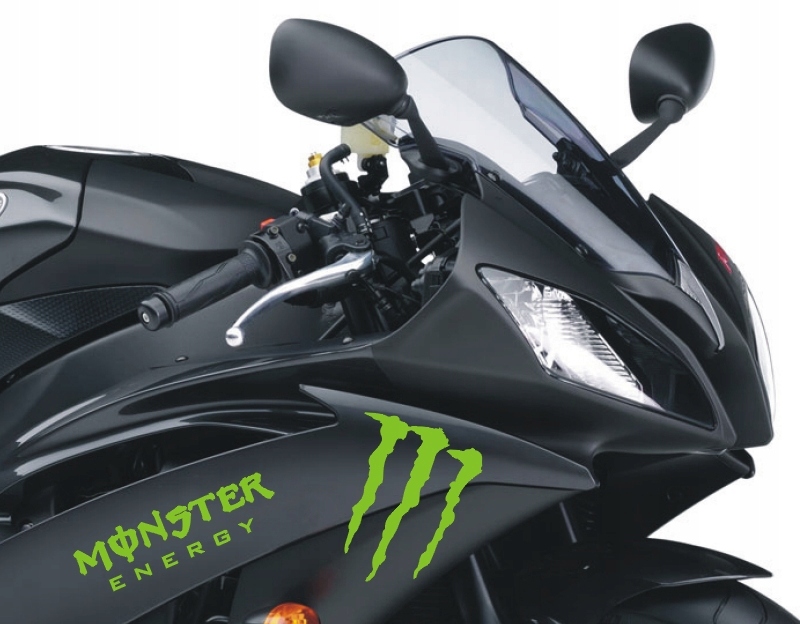 MONSTER PAZUR naklejki quad kask 211B RÓŻNE KOLORY Numer katalogowy producenta YESS Naklejki