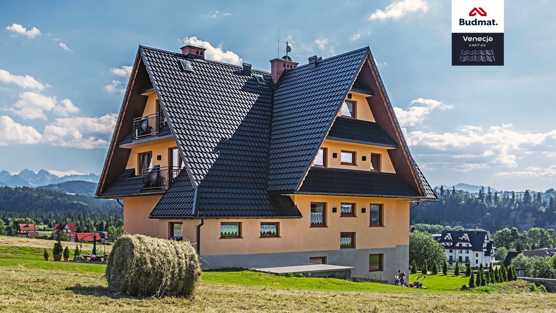 BLACHO DACHÓWKA BUDMAT VENECJA szwedzka SSAB X MAT Grubość 0.5 mm