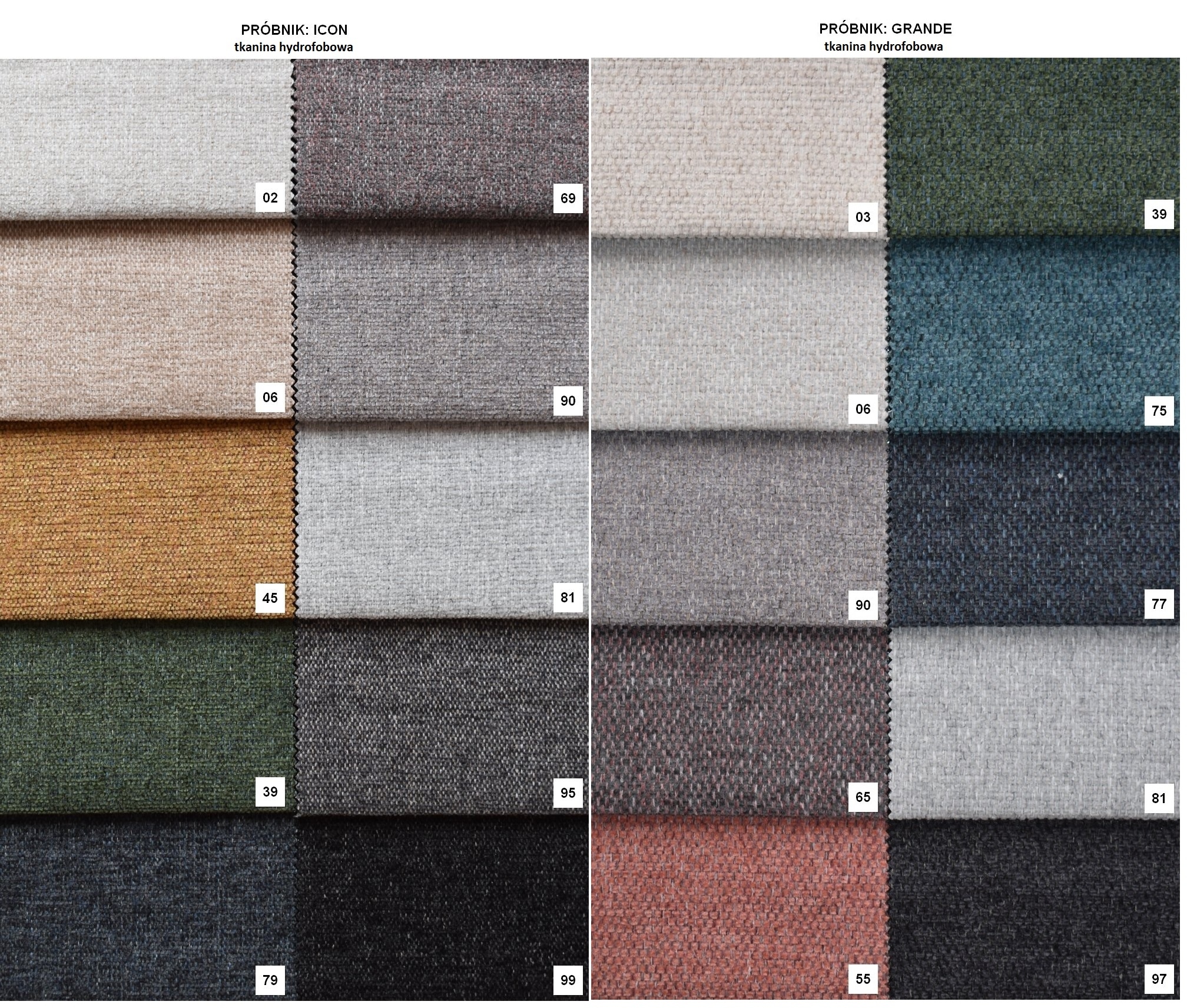 Narożnik ROSSA rozkładany regulowane zagłówki Kolekcja SELEN