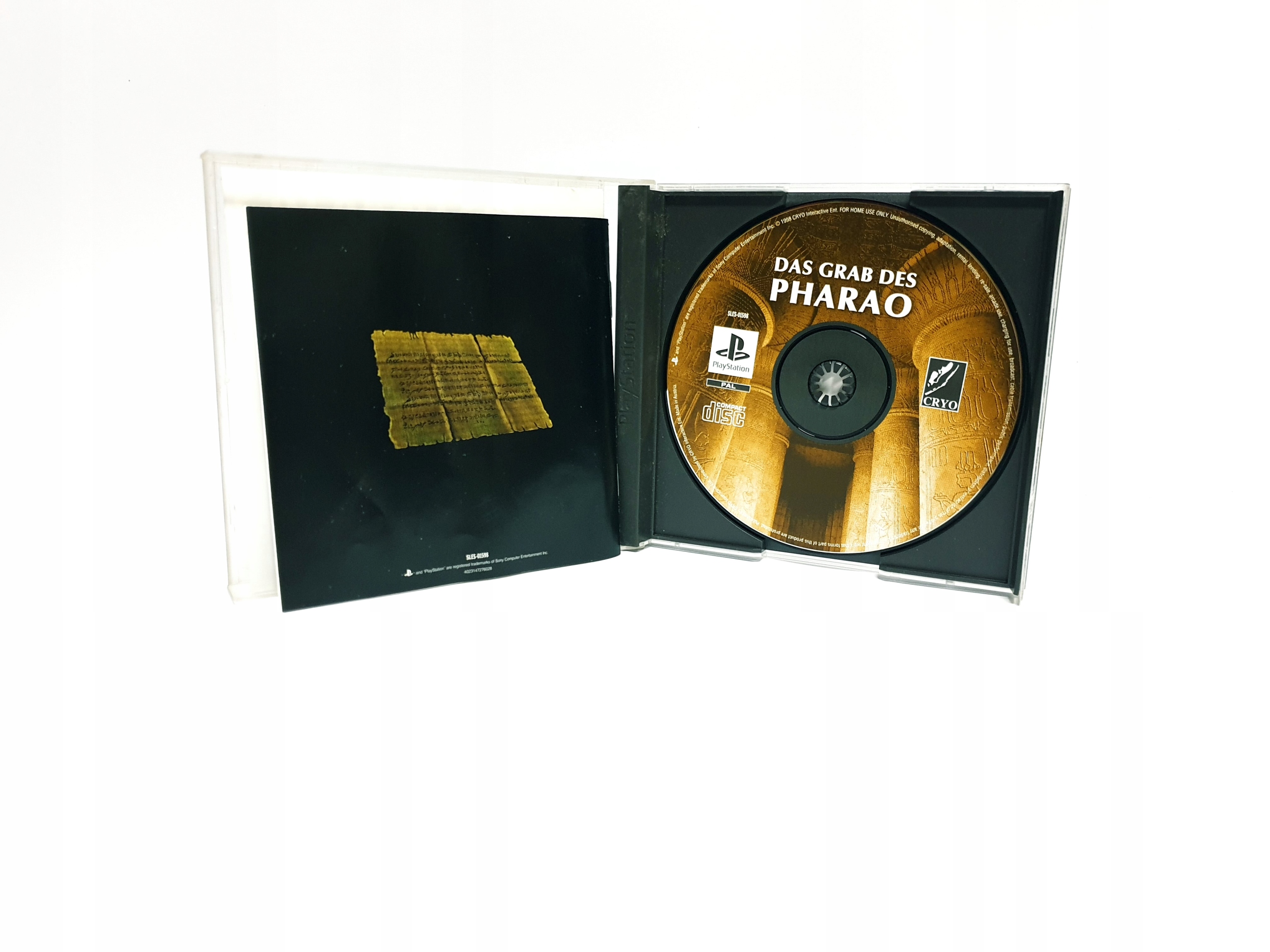 Gra DAS GRAB DES PHARAO - PSX Platforma PlayStation (PSX)