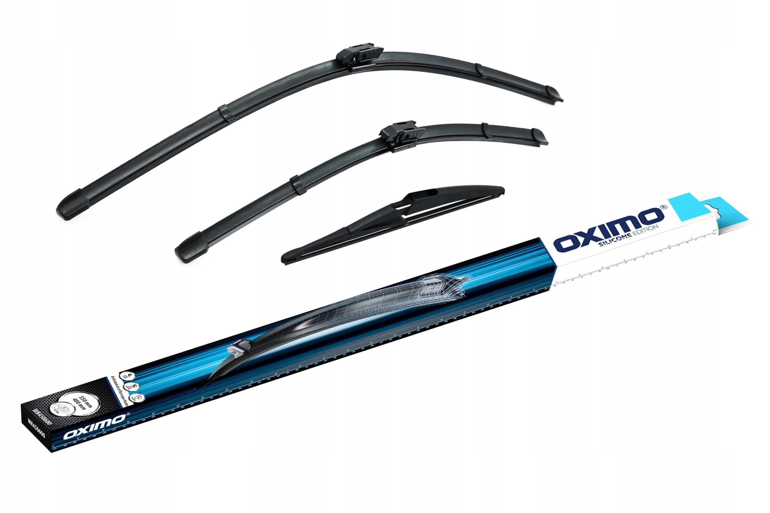 

Wycieraczki Oximo Dacia Lodgy 05.2015- Zestaw