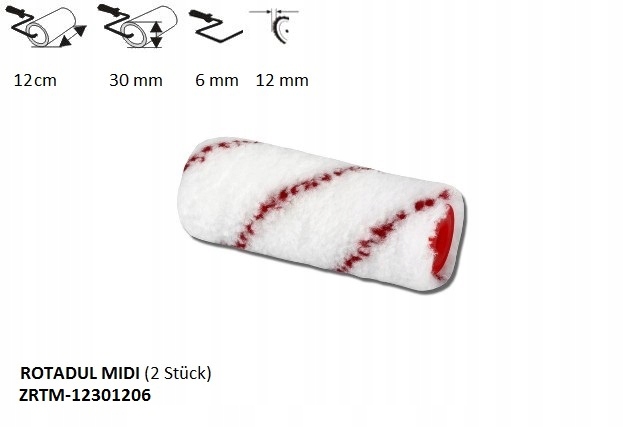 

Wałek do malowania Rotadul 12cm