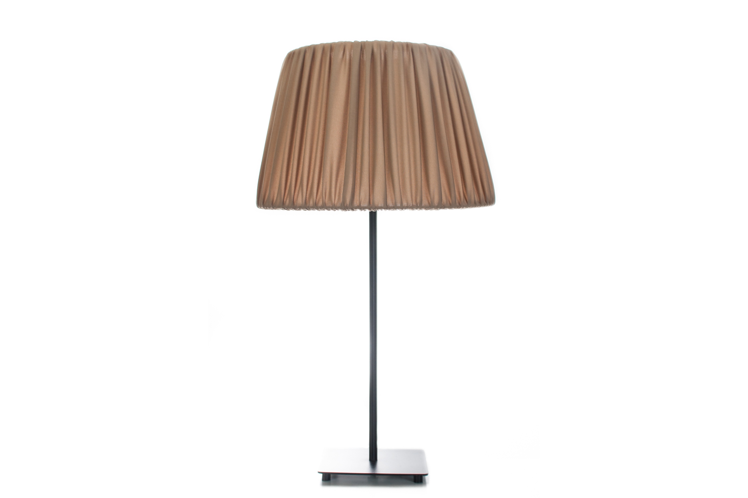 

Abażur klosz stożek marszczony 23x34x22 Beżowy