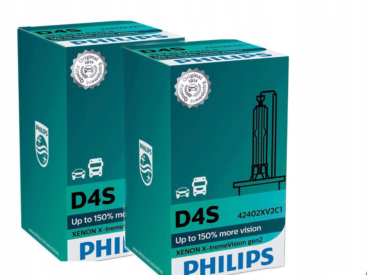 

Philips D4S Xtreme Vision Lampy Ksenowe 2szt