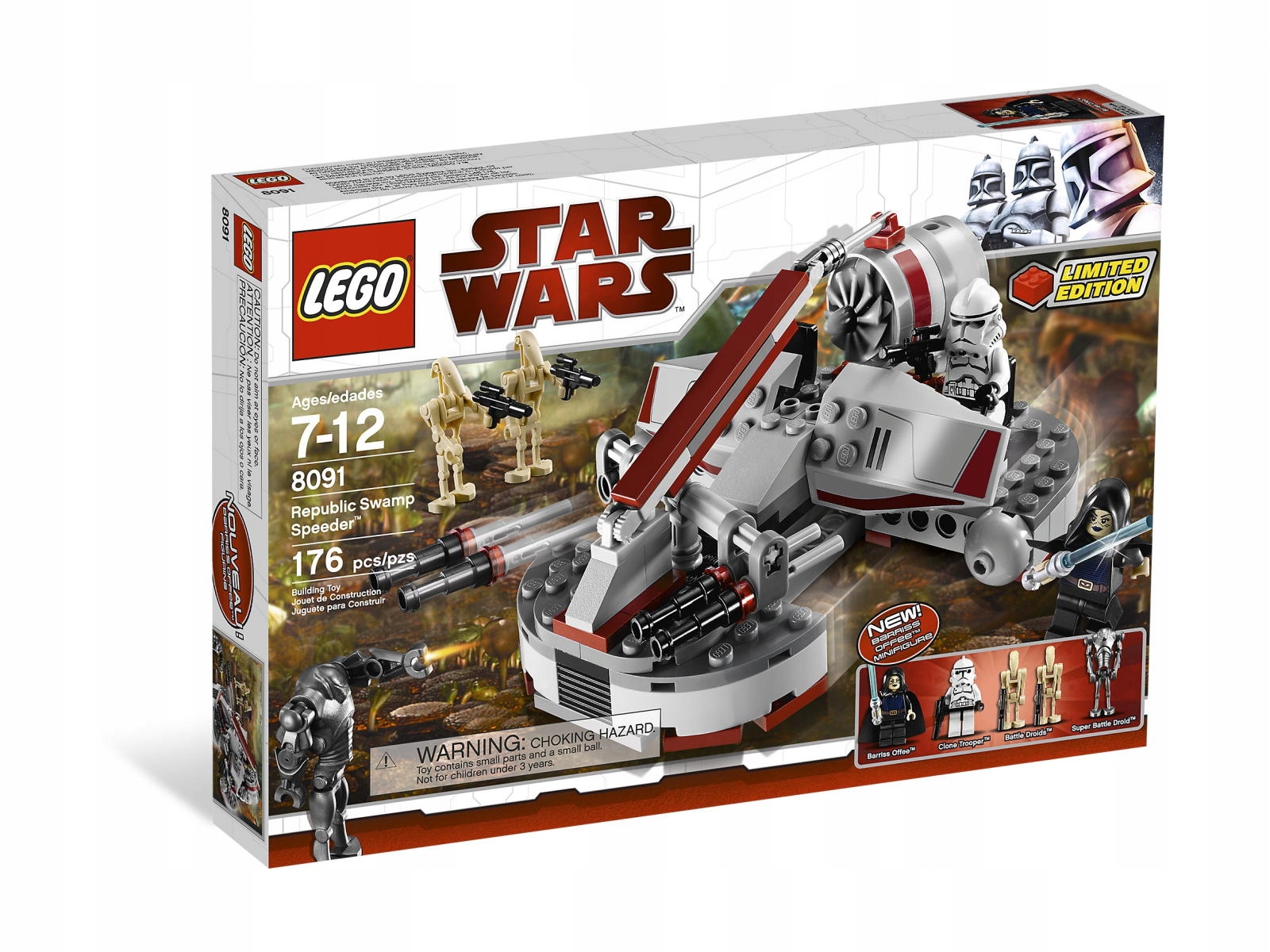 LEGO Star Wars 8091 Republic Swamp Speeder
