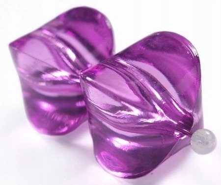 Nieregularne Małe Lawendowe 10MM 8SZT