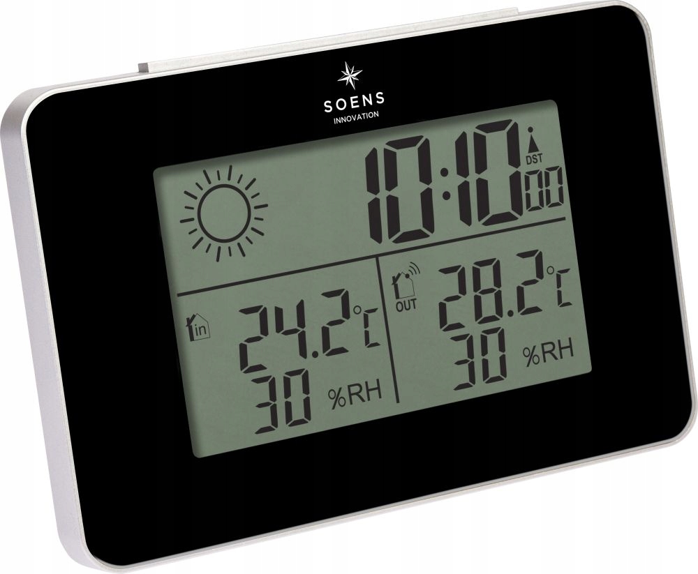 STACJA POGODY HIGROMETR ZEGAR RCC 170605 TERMOMETR Marka 2measure