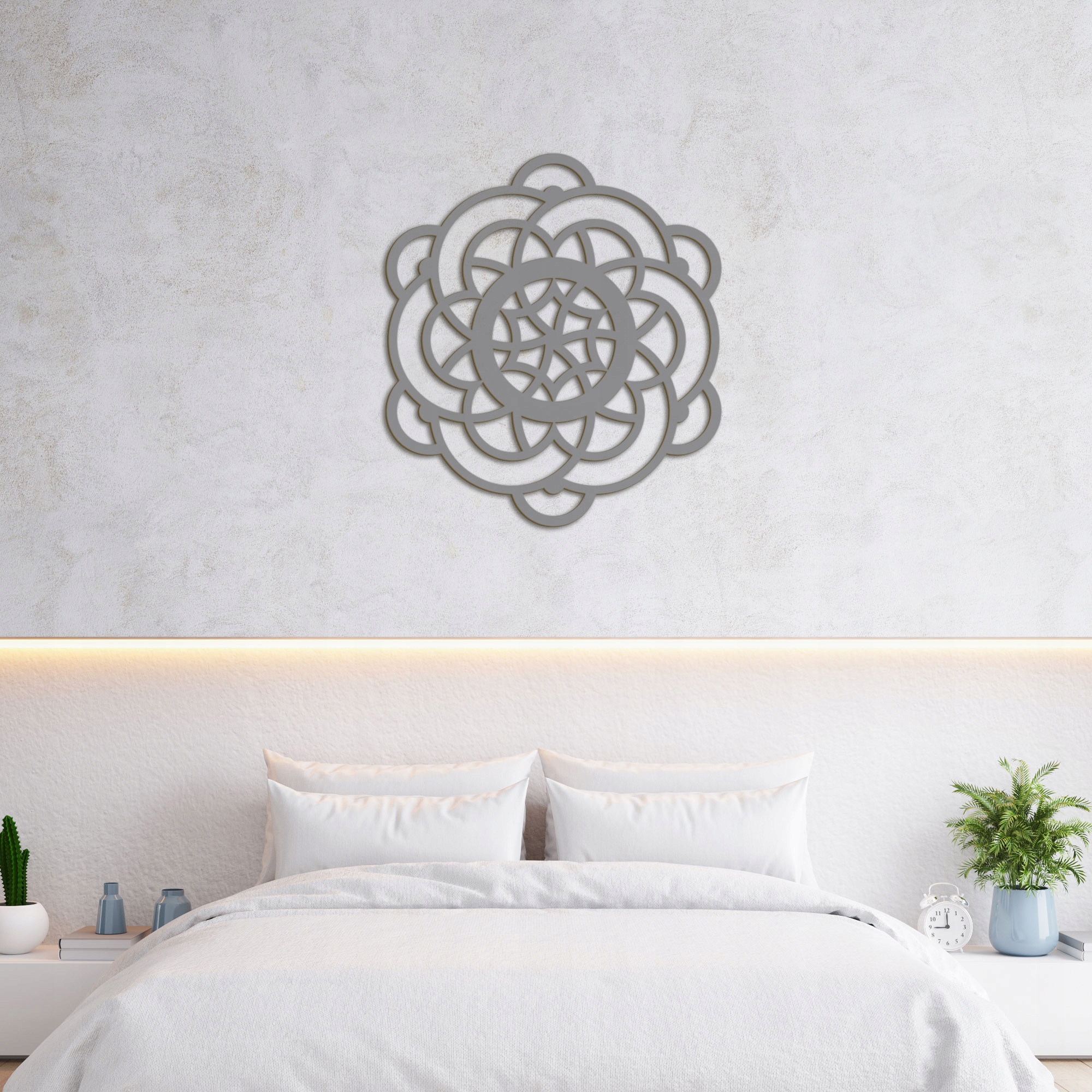 Panel Ażurowy Drewniany Ścienny 60cm