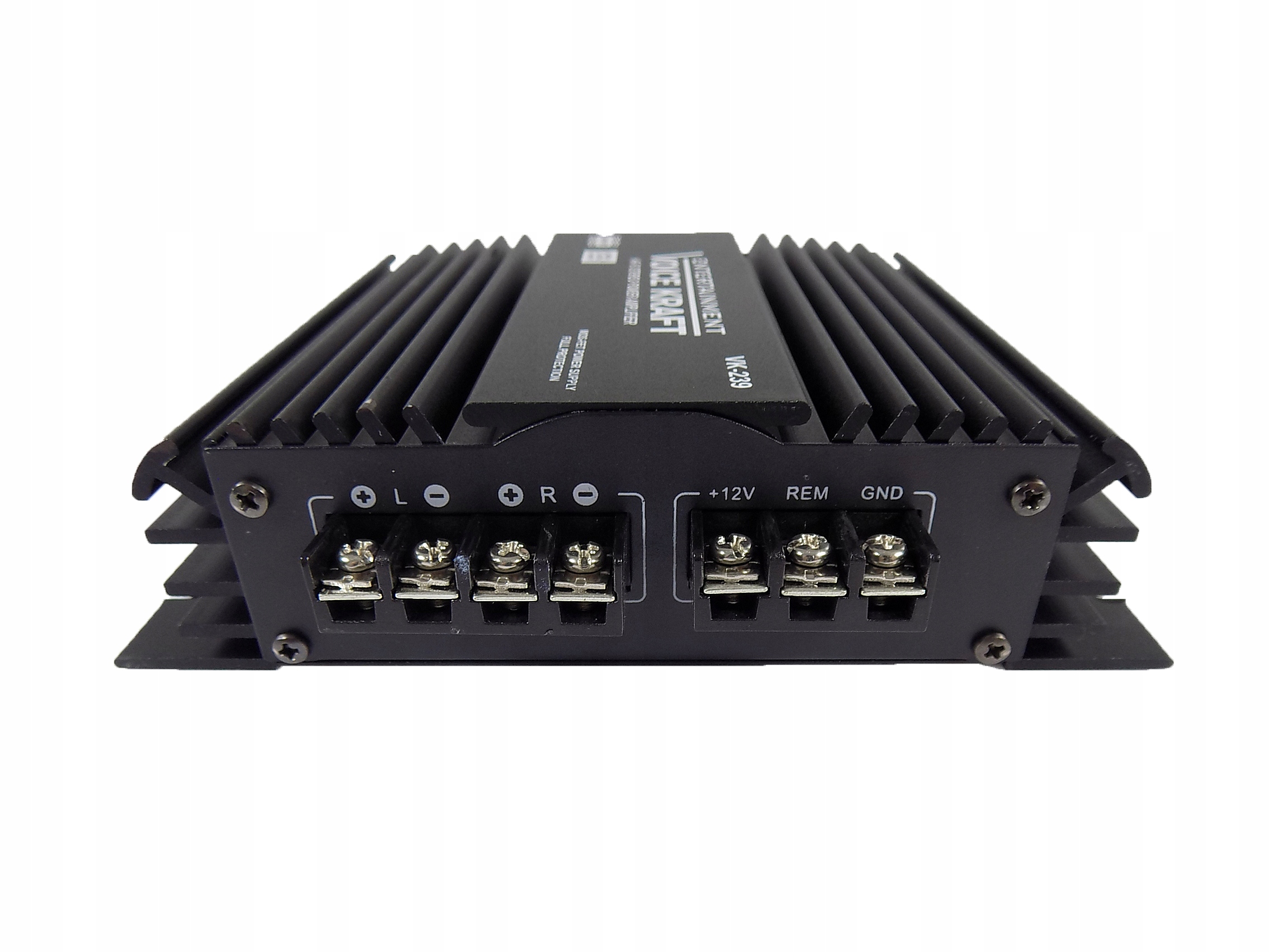 WZMACNIACZ SAMOCHODOWY VK 500W 2 KANAŁY VK - 239 Model 23