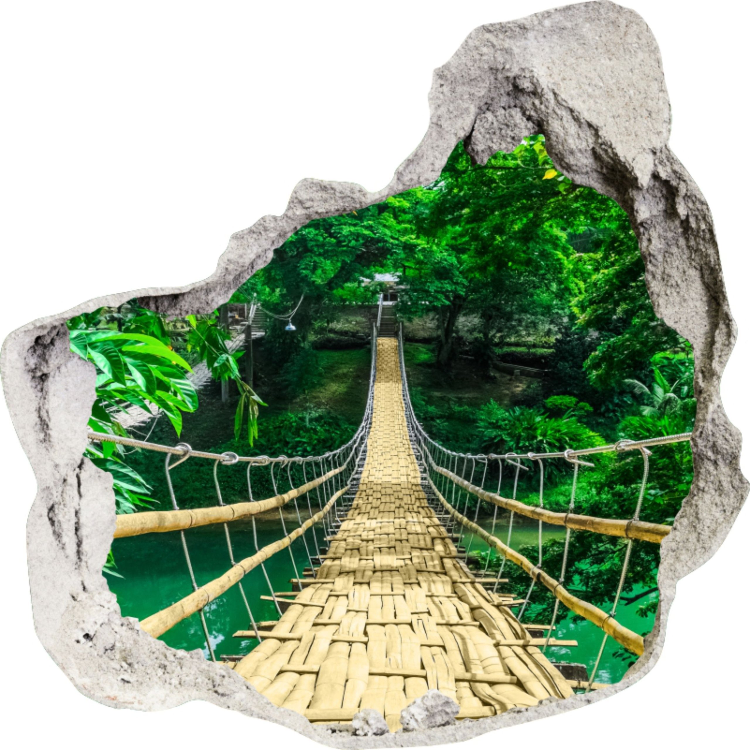

naklejki na ścianę ścienne 3d Dziura w ścianie 75