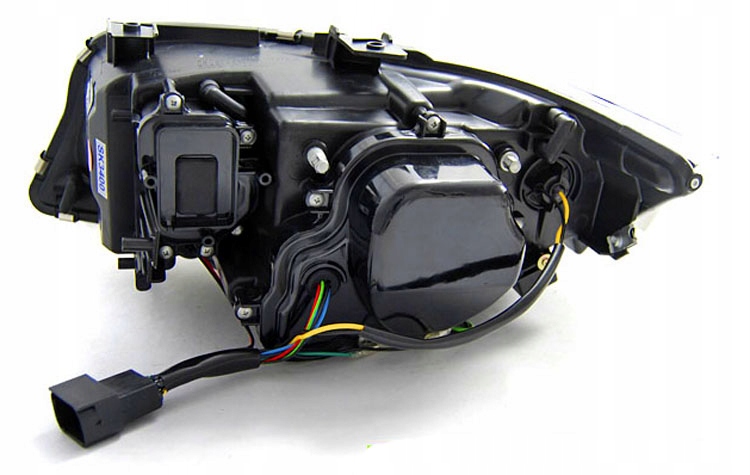 BMW 3 E90 E91 LAMPY reflektory LED RINGI 3D H7/H1 Wersja Europejska