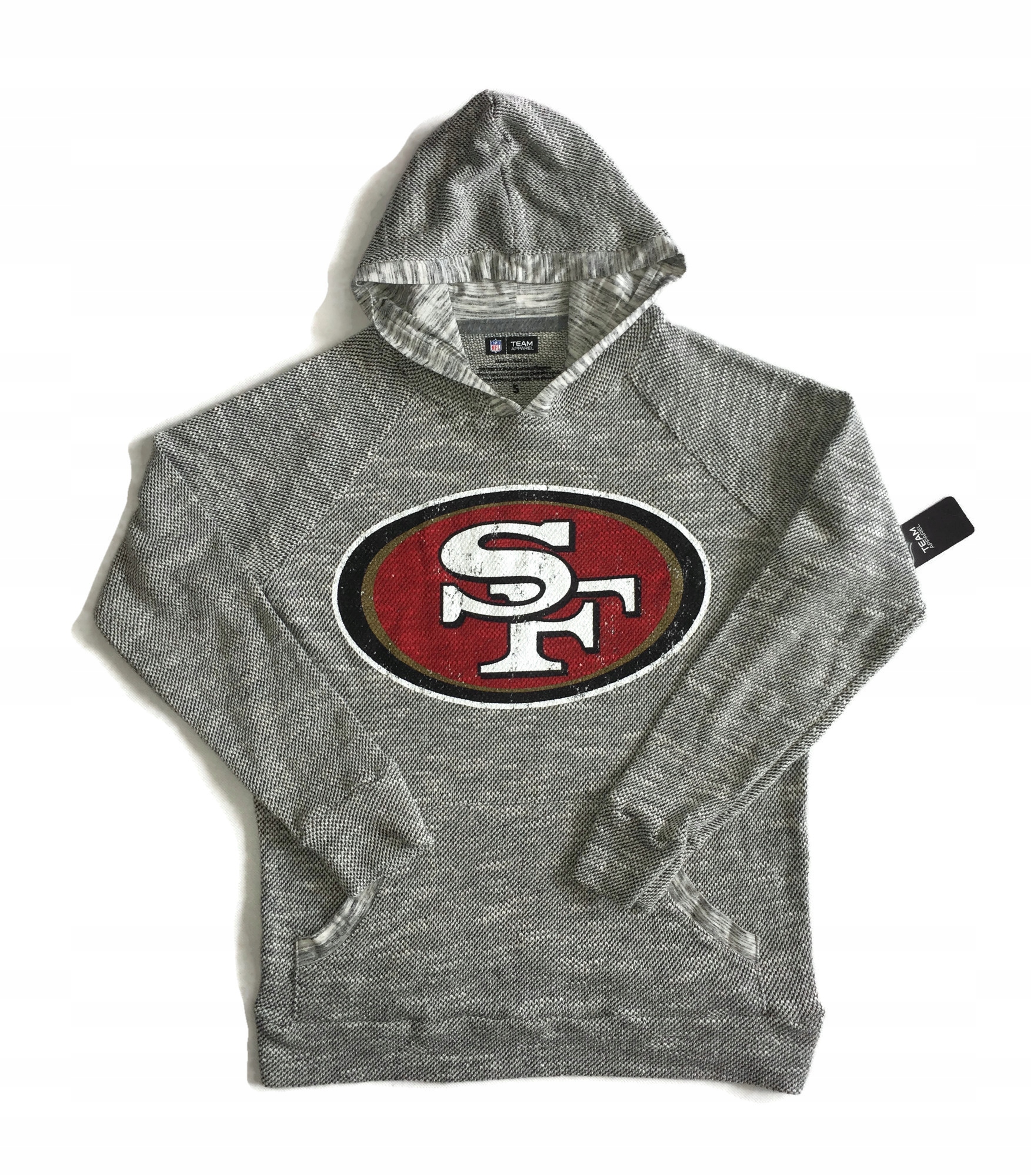 

Szara bluza z kapturem tkana San Francisco Nfl XL