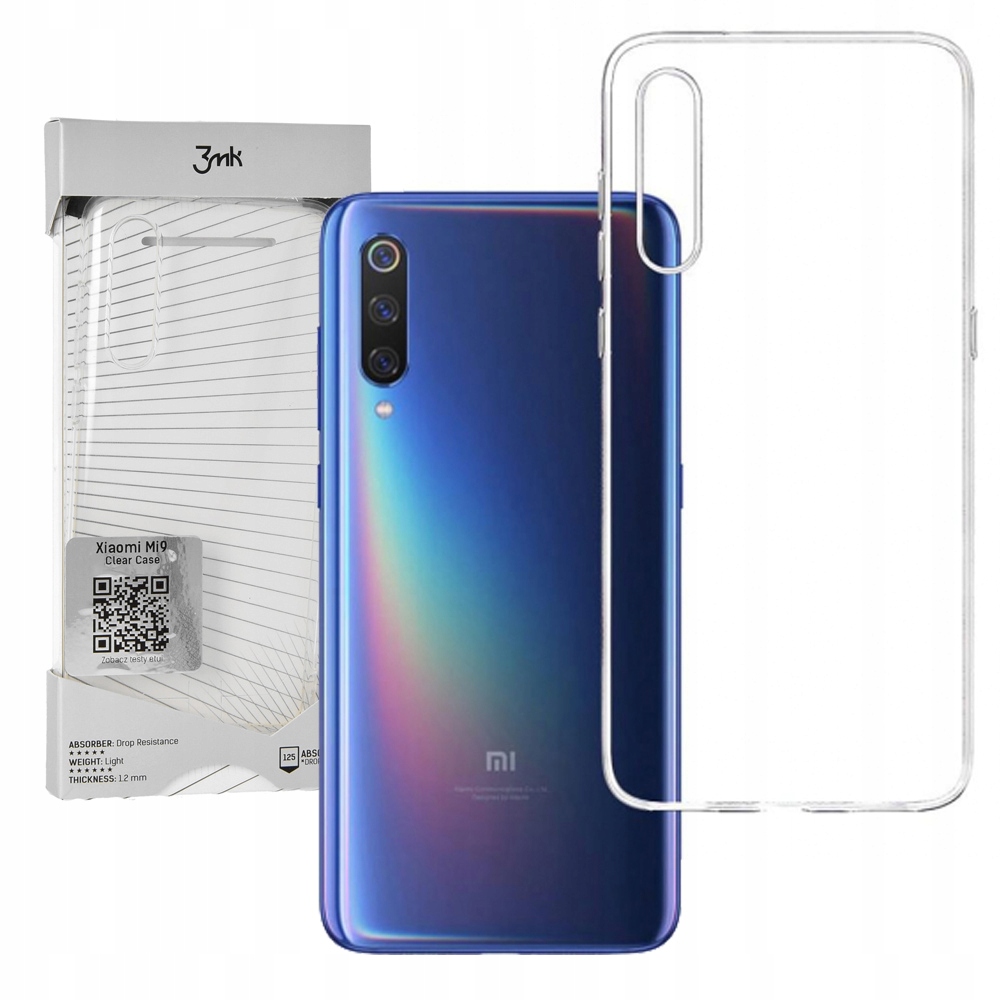 

Etui do Xiaomi Mi 9, 3MK Clear Case, obudowa cover