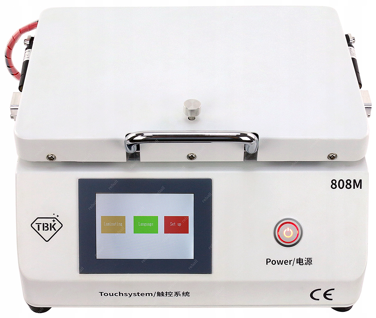 

Laminator LCD TBK-808M Oca 10,2'' Wbudowana Pompa
