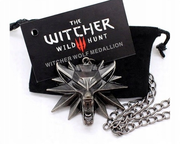 

Wiedźmin Medalion Naszyjnik Wisior Witcher