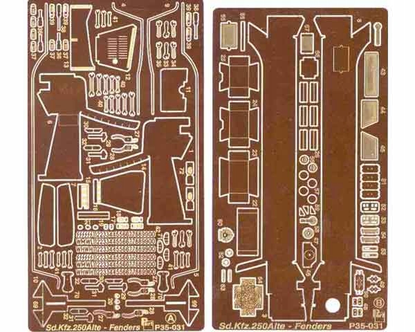 Part P35-031 1/35 Sd.Kfz.250 Alte (Dragon)