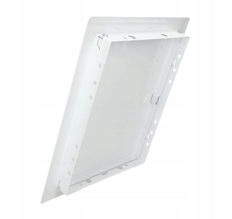 AWENTA DRZWICZKI REWIZYJNE METALOWE DM 15x30 ZAMEK Kolor biały