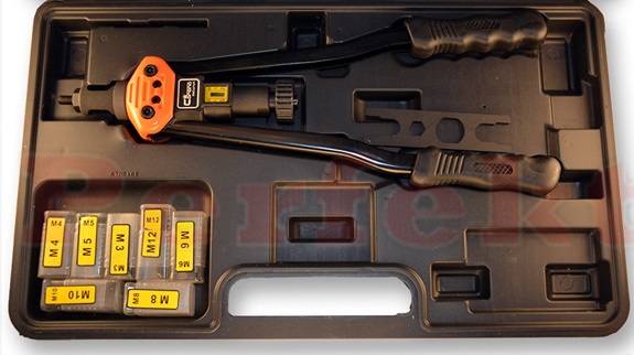 NITOWNICA RĘCZNA NOŻYCOWA DO NITONAKRĘTEK M3 - M12 Marka RICHMANN