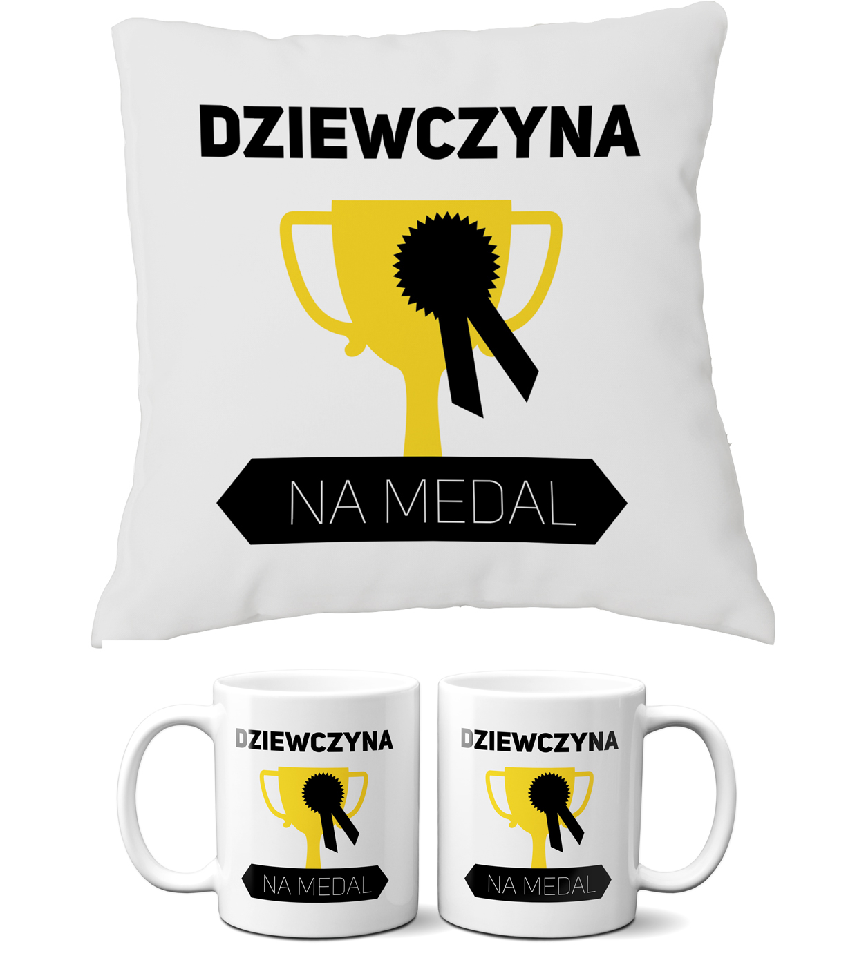 

Poduszka + Kubek Na Dzień Kobiet - Prezent!!