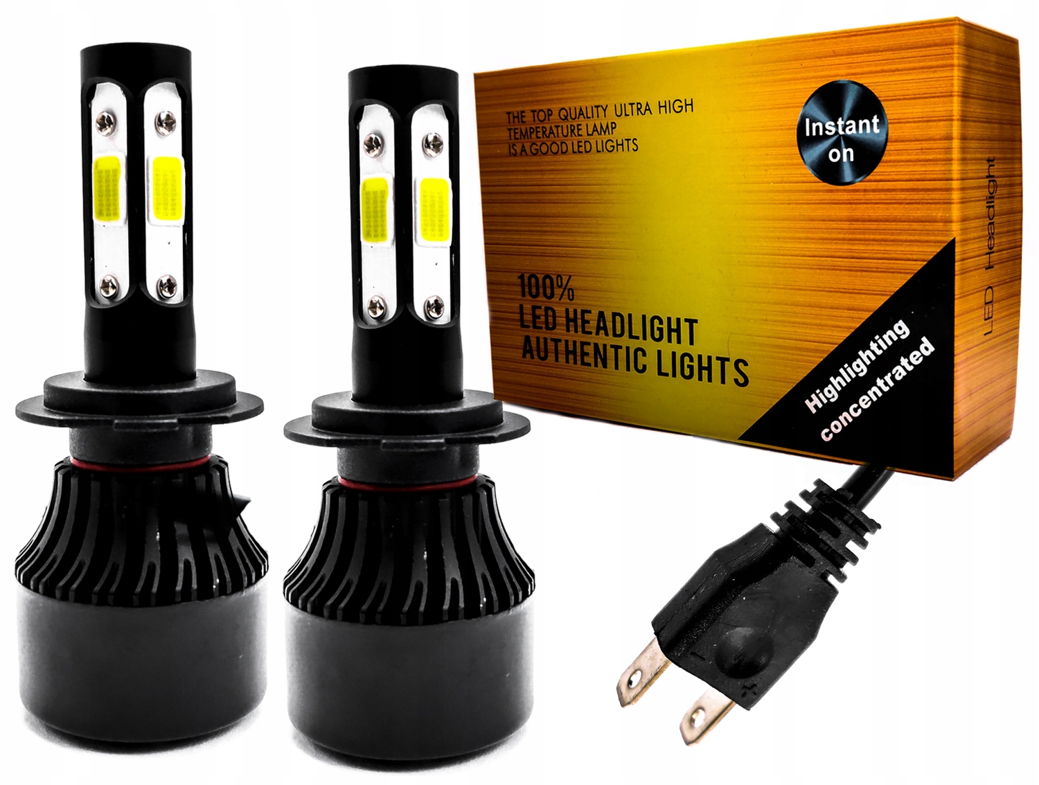 

Żarówki Ledowe H7 16000lm CanBus DC 9-36V jak 130W