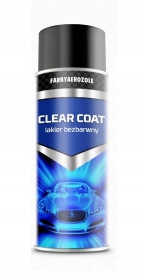 

Auto Lakier Spray Bezbarwny Wysoki Połysk Akrylowy
