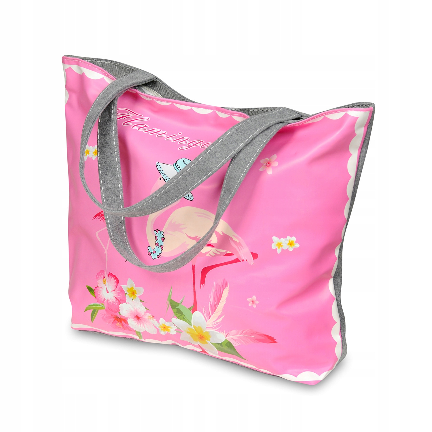 

Torba na Plażę Zakupy 40x30 jakość Flamingo
