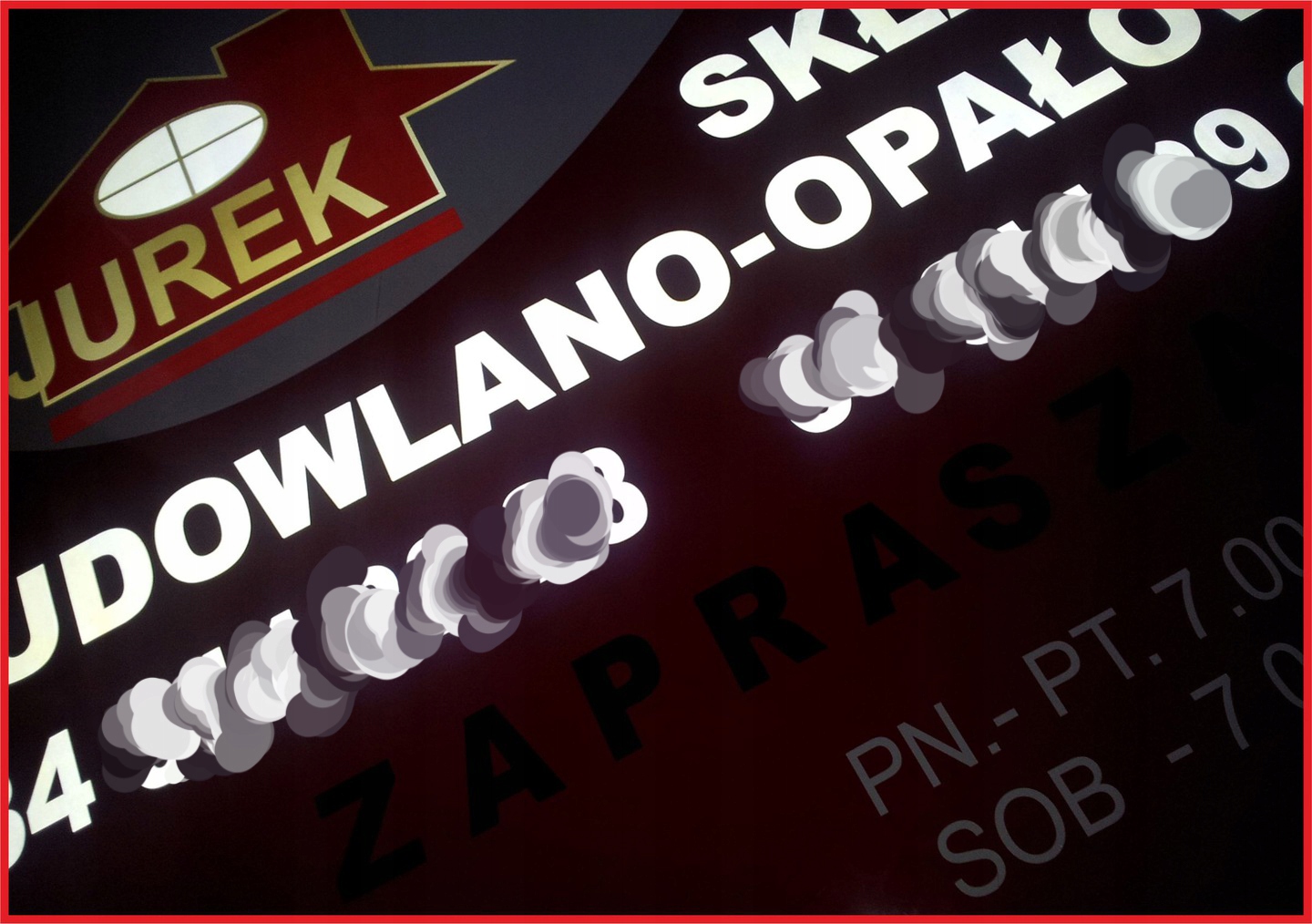 Tablica Odblaskowa 2m x 1m Reklama Odblask 200x100 cm Laminat UV PROJEKT Wysokość produktu 100 cm