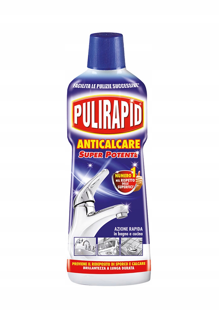 

Włoska Chemia Pulirapid odkamieniacz 750 ml