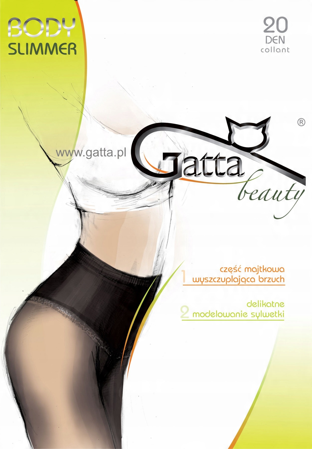 

Rajstopy Gatta Body Slimmer 20 Den 2/S