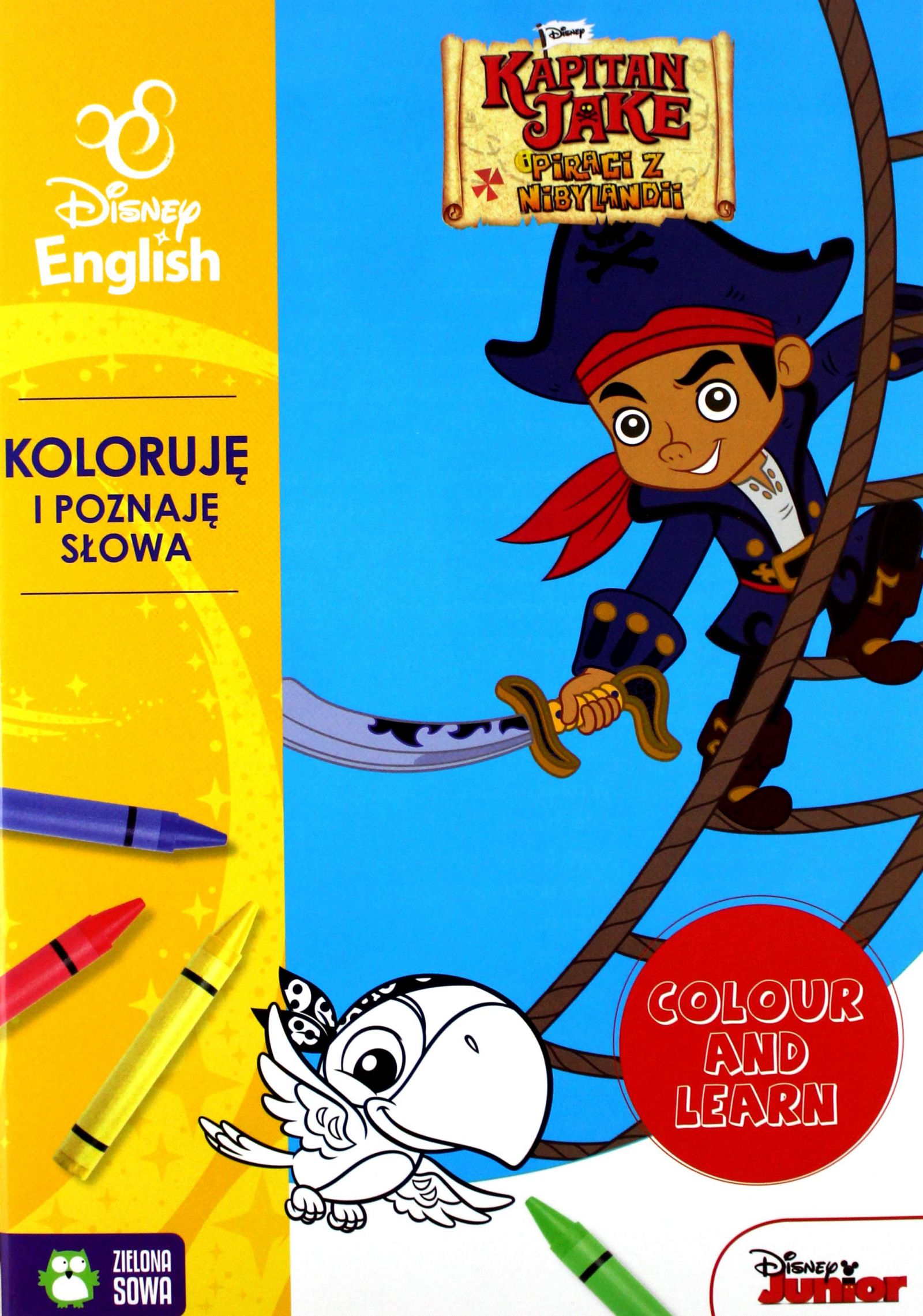 

Kolorowanki I Nauka Angielskiego Jake Disney