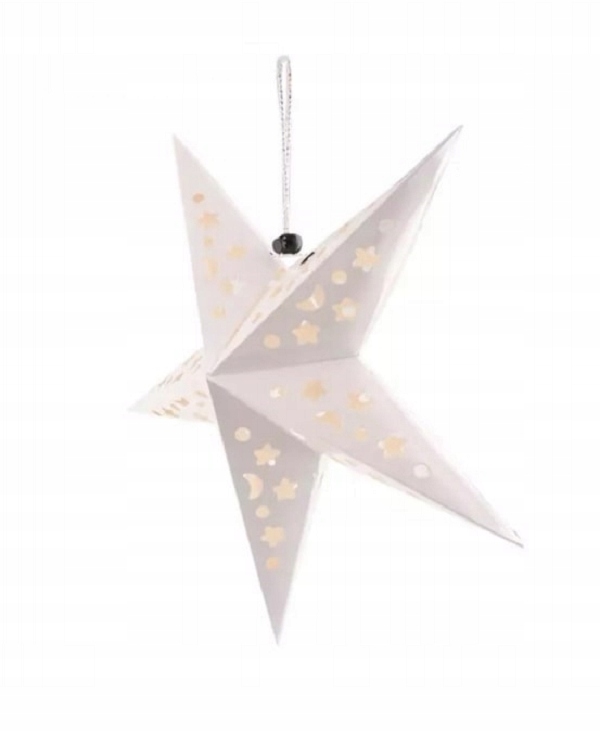 GWIAZDA PAPIEROWA 3D 50 CM ORYGAMI ŚWIĘTA 5 RAMION Marka inna