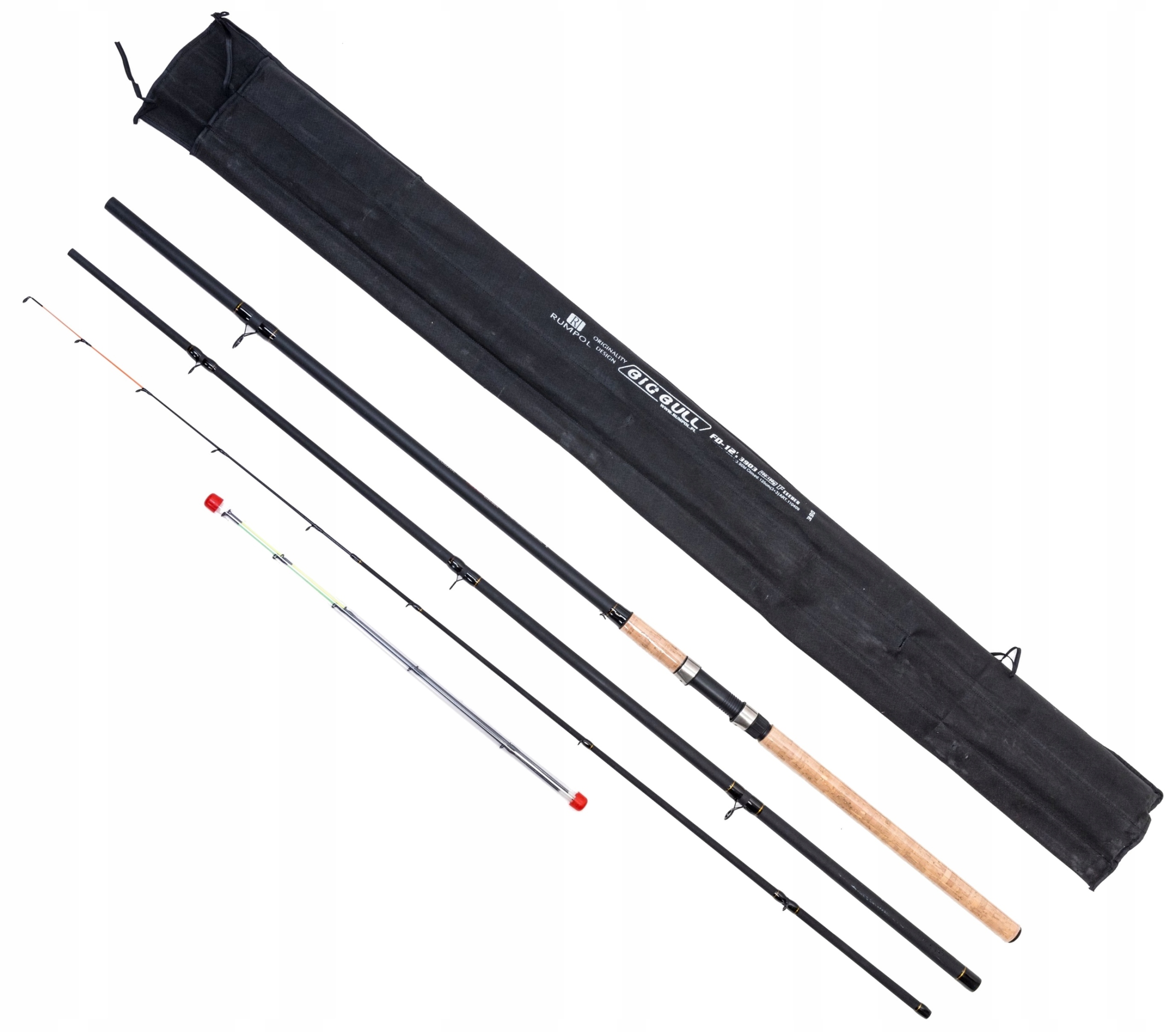 

Feeder 3,6m Wędka Na Grunt 100-180 g 3 Szczytówki