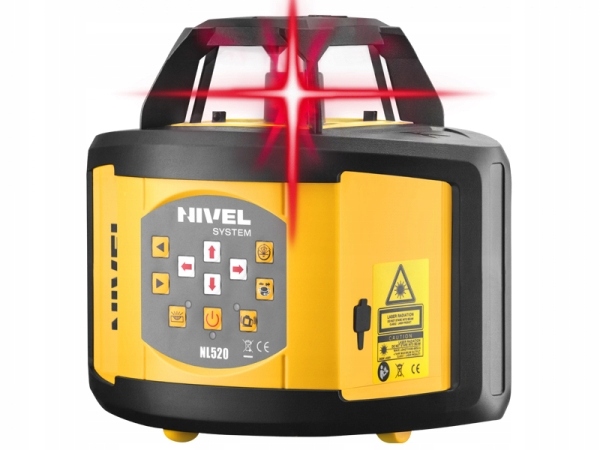 Niwelator laserowy Nivel System NL520D zestaw Model NL520-DIGITAL+SJJ1+LS-24