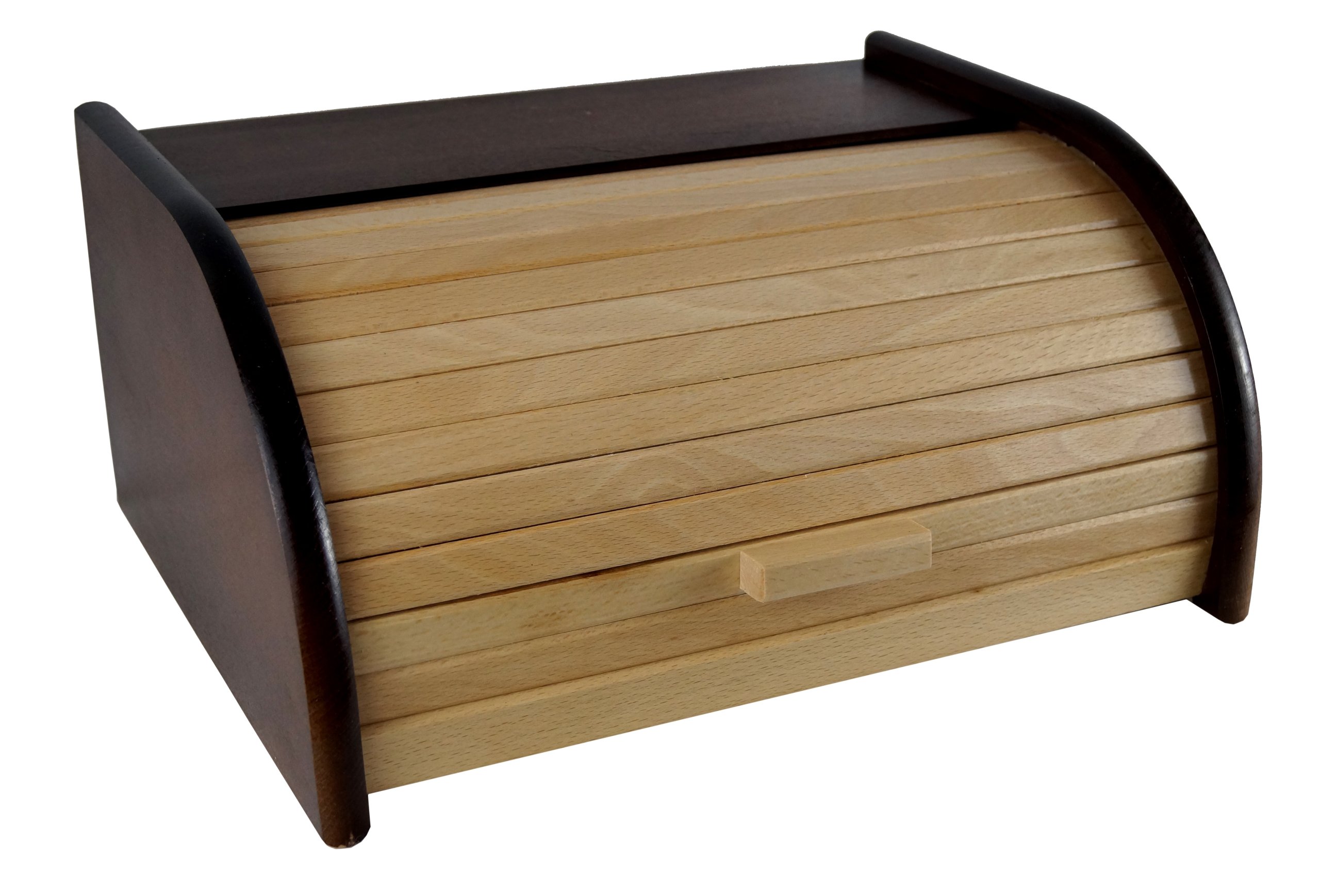 

Chlebak Drewniany Dwukolorowy Jr 31x26x16cm Polski