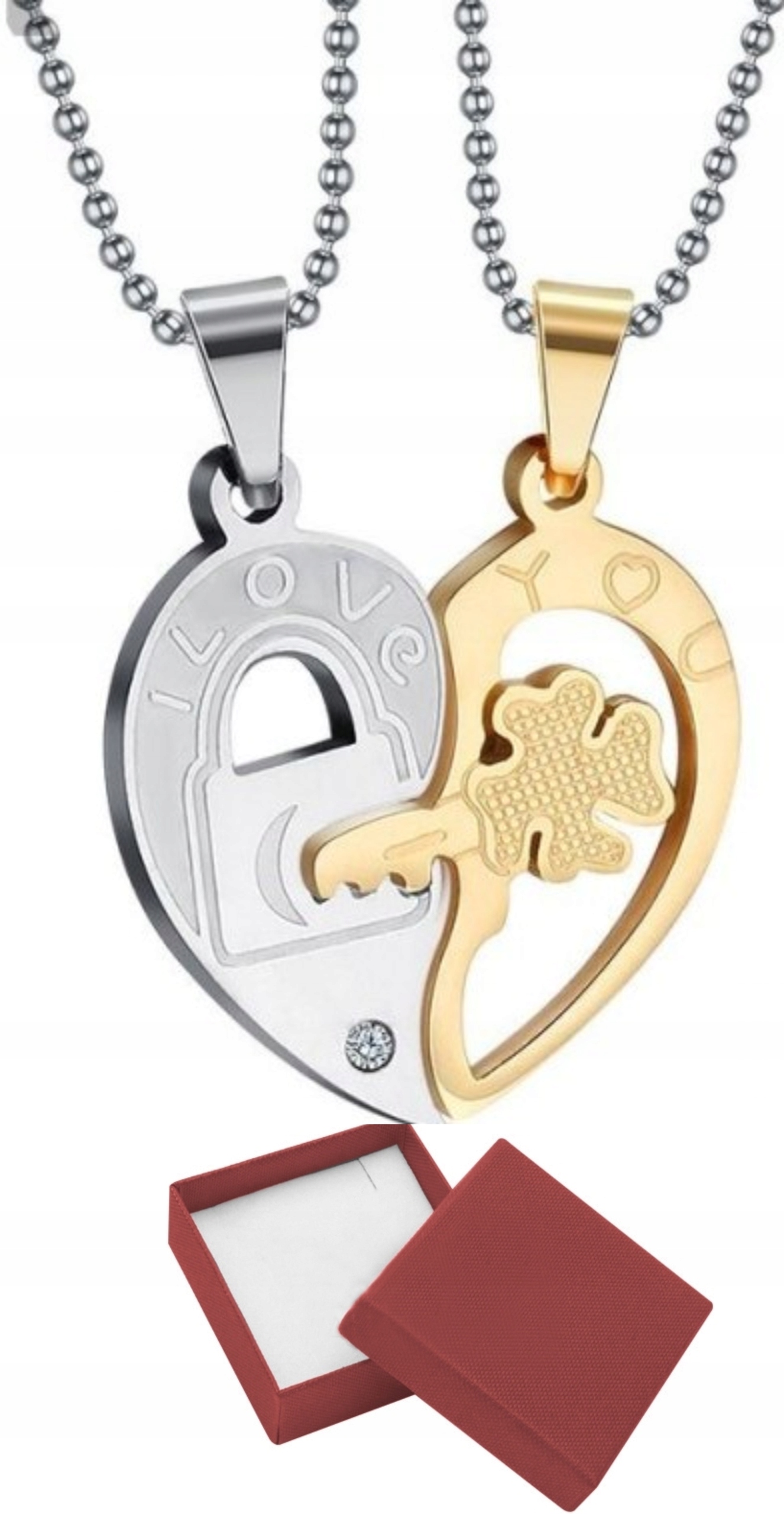 

Wisiorki dla Pary Zakochanych Walentynki Gratisy