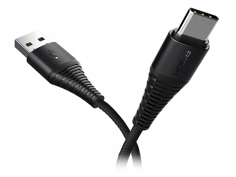 

Oryginalny Rock Mocny kabel Usb-c 2m do A51 A30S